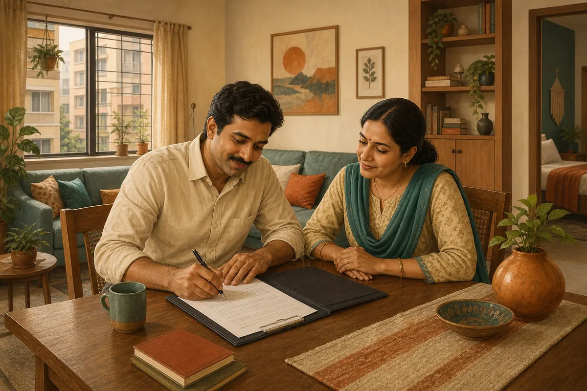 घर फर्निचरसह भाड्याने दिल्यास फर्निचरचे भाडे हे इतर स्रोतांपासूनचे उत्पन्न धरले जाईल या विषयाचे प्रातिनिधिक चित्र
